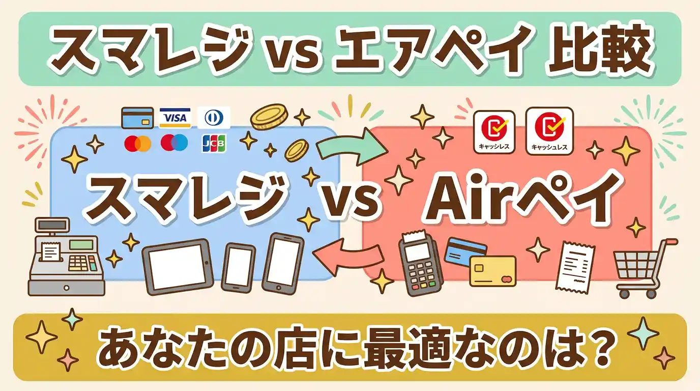 【保存版】スマレジ エアペイ 比較！連携可否と5つの事実で決まる選び方
